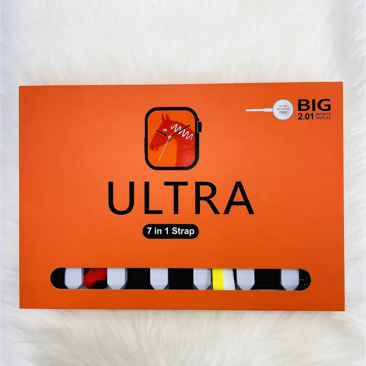 Ultra 7 in 1 Smart Watch | 7 Pairs of Straps Zaidi Store