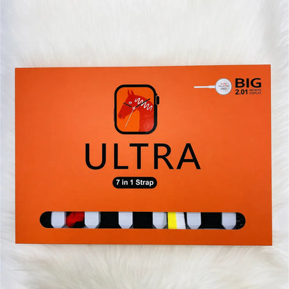 Ultra 7 in 1 Smart Watch | 7 Pairs of Straps Zaidi Store